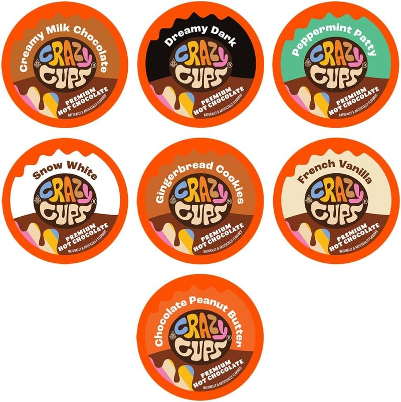 Crazy Cups Premium Hot Chocolate Variety Pack - Image 1